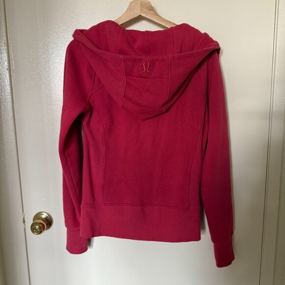 Lululemon Bon Bon Rose Pink Scuba Full Zip Hoodie US 6 - Picture 7 of 7